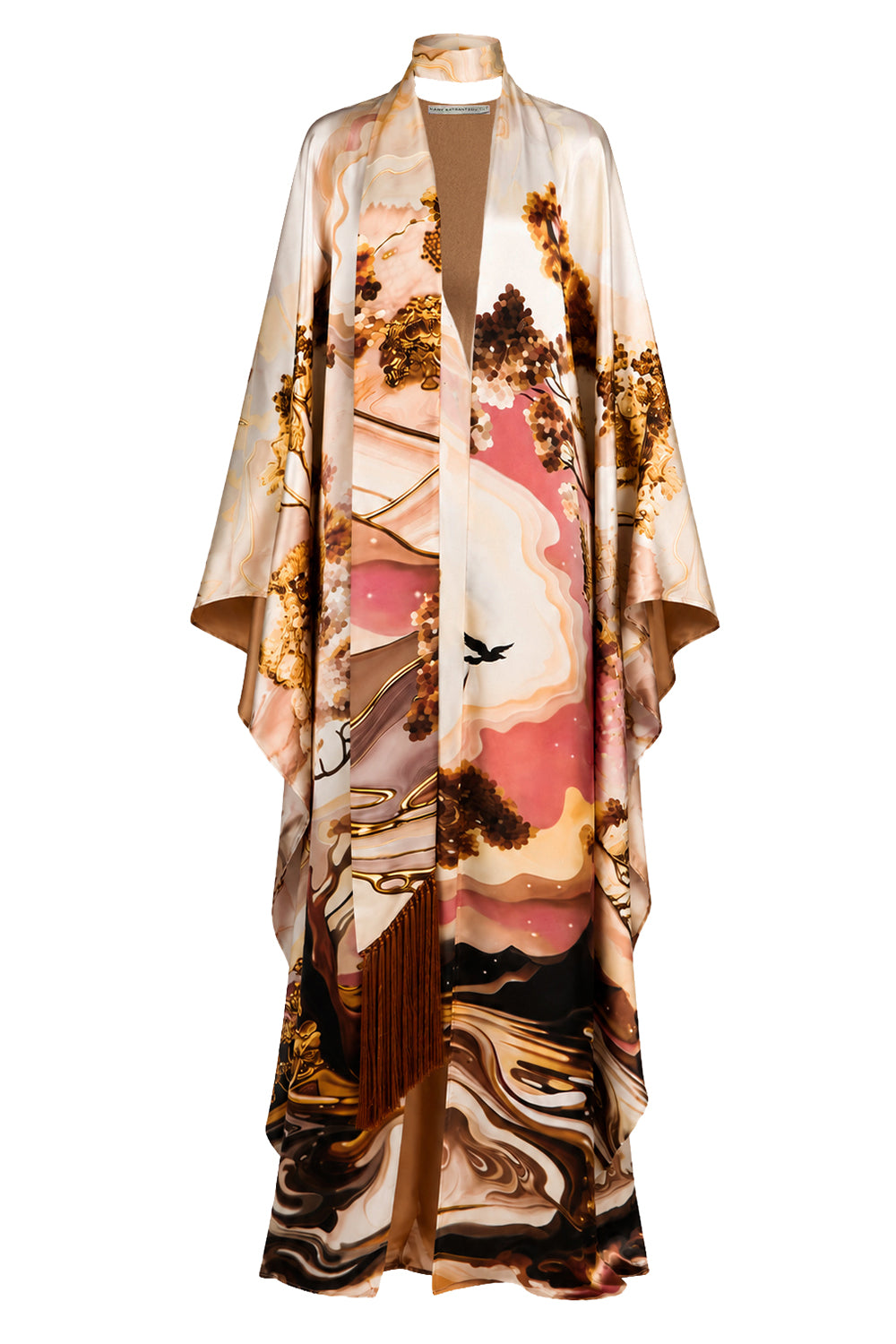  Kira Abstract Print Kaftan Dress-NOVELTY-S-CLOTHINGDRESSCOCKTAIL-MARY KATRANTZOU 