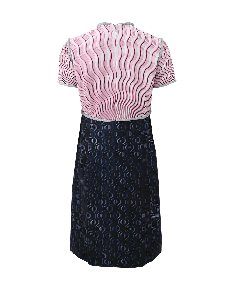 MARY KATRANTZOU-Vitriol Wave Print Dress-