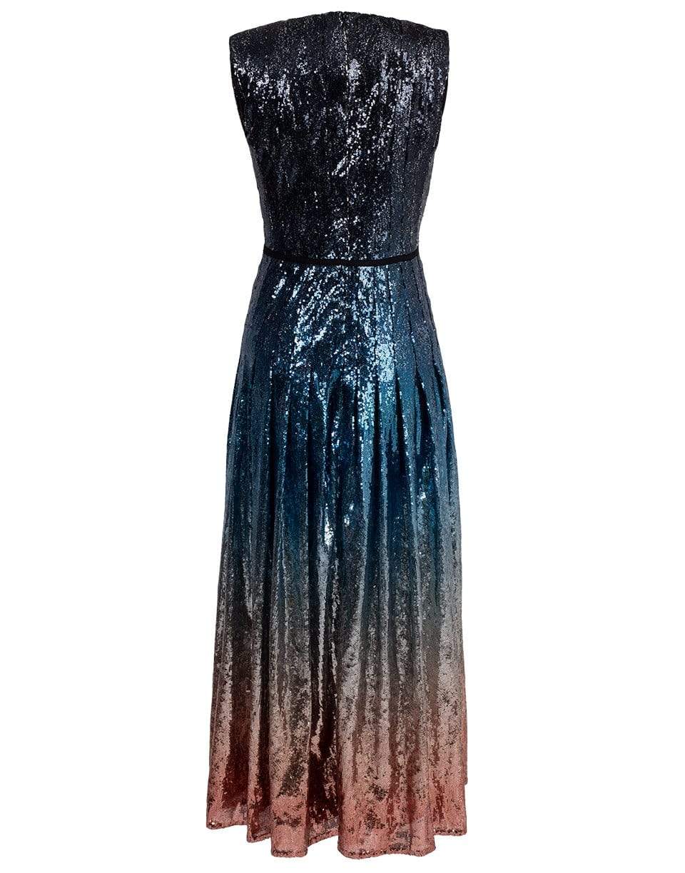 MARY KATRANTZOU-Sienna Ombre Gown-BLUE