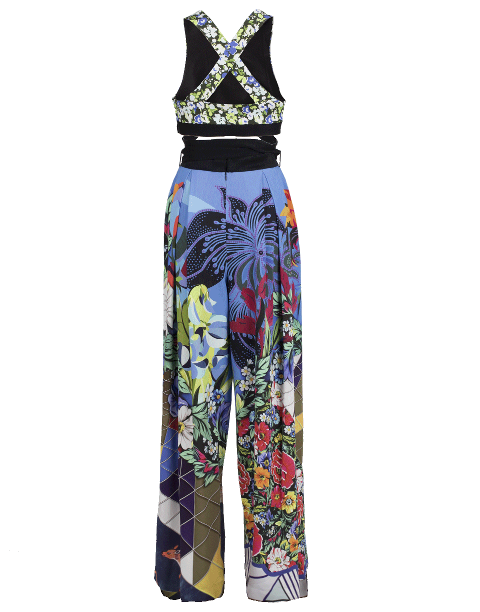 MARY KATRANTZOU-Beale Printed Jumpsuit-COLLAGE