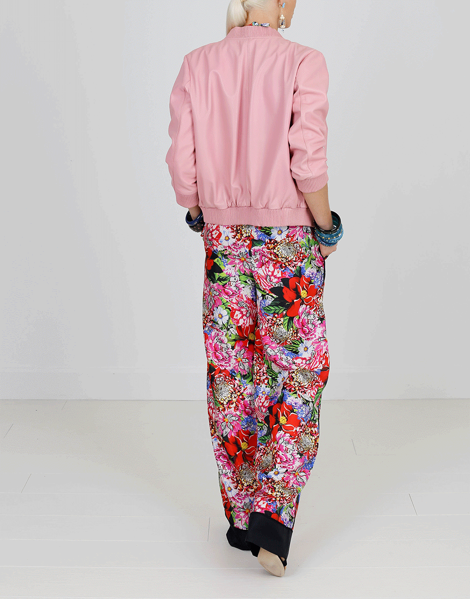 MARY KATRANTZOU-Macaw Floral Drawstring Pant-