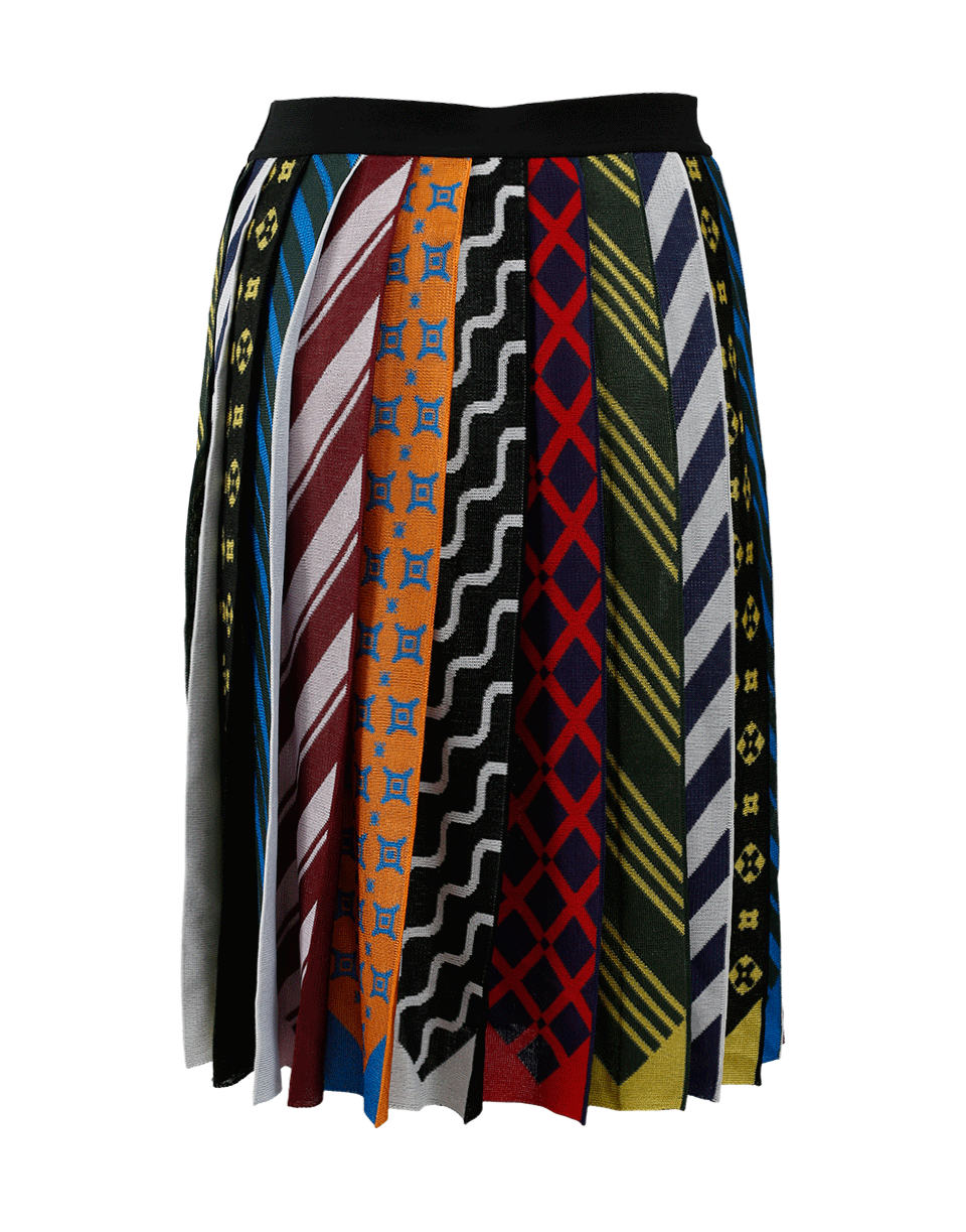 MARY KATRANTZOU-Exene Tie Jacquard Skirt-