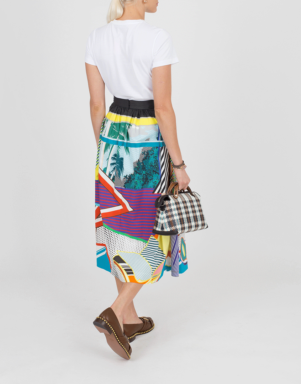 MARY KATRANTZOU-Iven Floral Embroidered T-Shirt-
