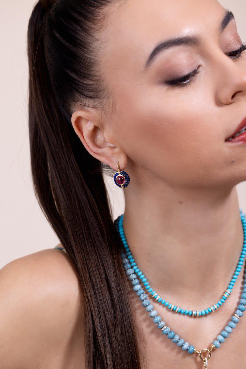 MASON & BOOKS-Sugar and Spice Drop Earrings-YELLOW GOLD
