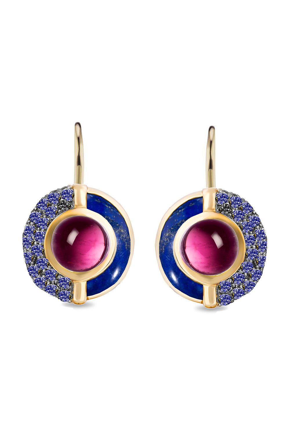 MASON & BOOKS-Sugar and Spice Drop Earrings-YELLOW GOLD