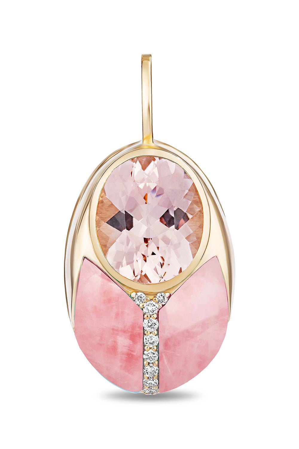 MASON & BOOKS-Big Love Bug Pendant-YELLOW GOLD