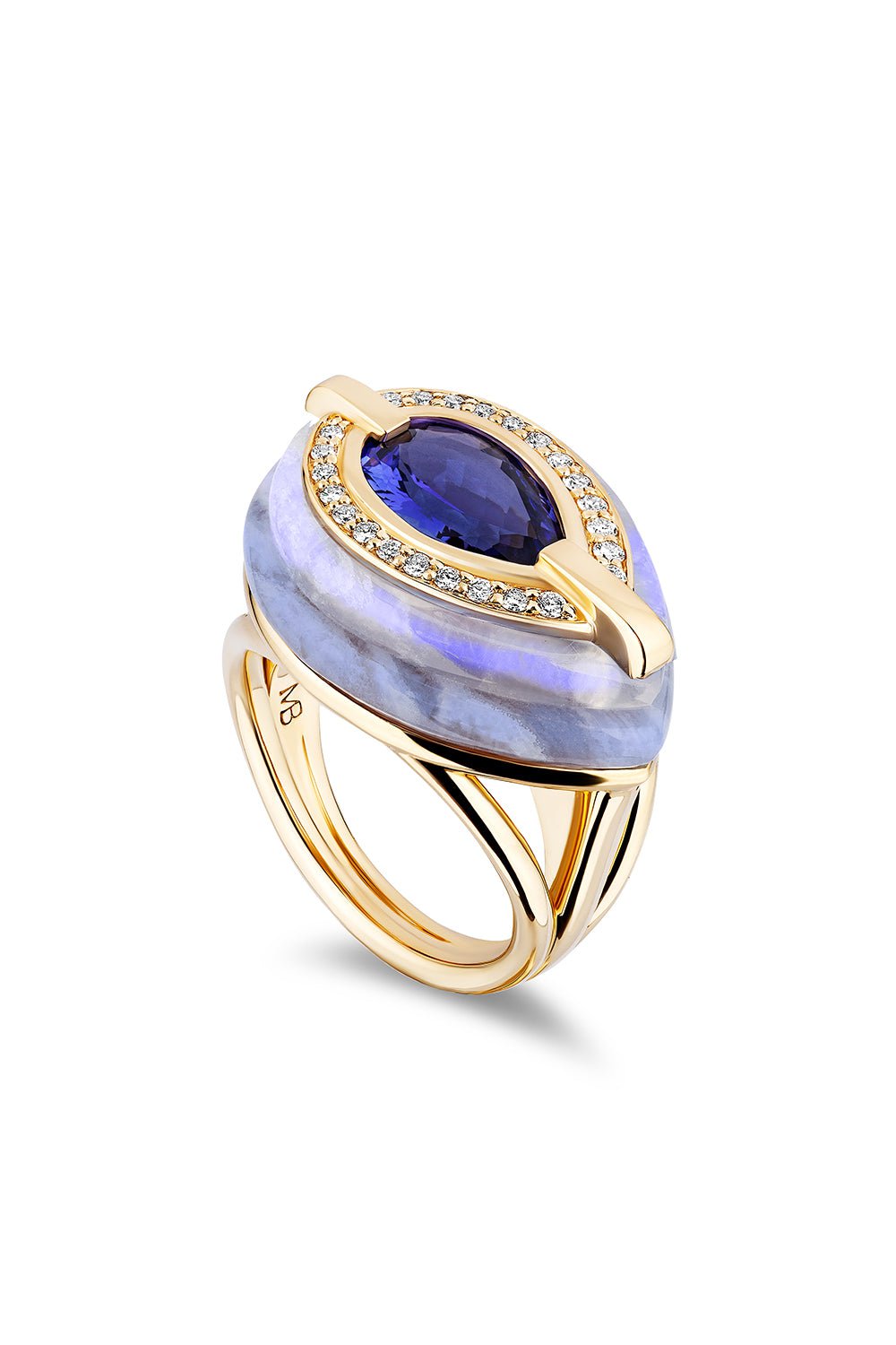 MASON & BOOKS-Layer Cake Ring-YELLOW GOLD