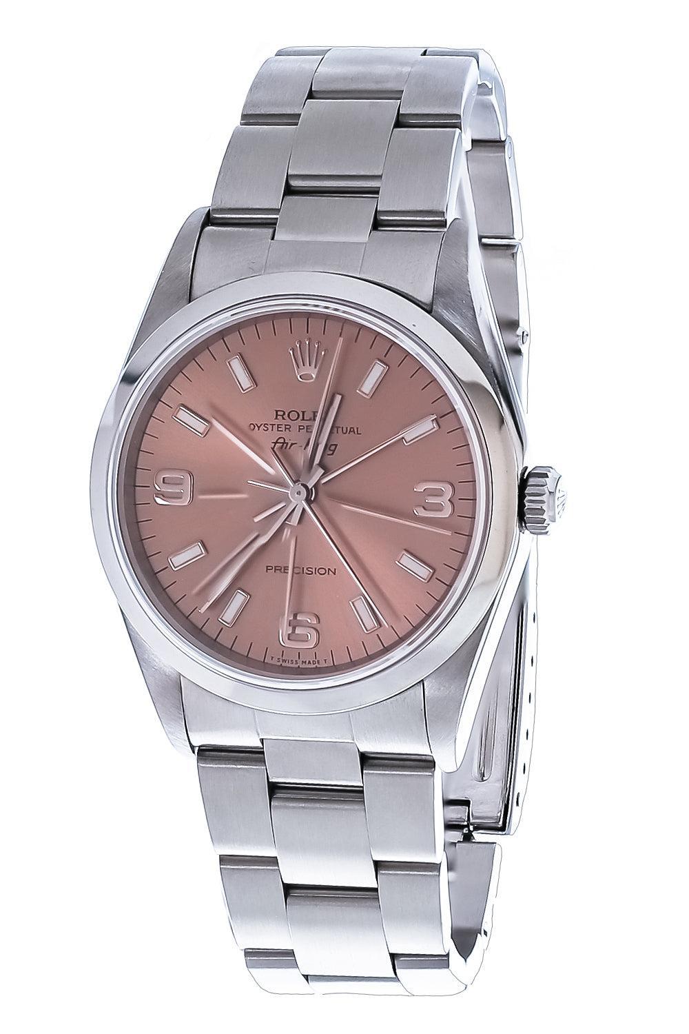Rolex Air-King Precision Watch-SILVER-34MM-ACCESSORIEWATCHES-MATTHEW BAIN
