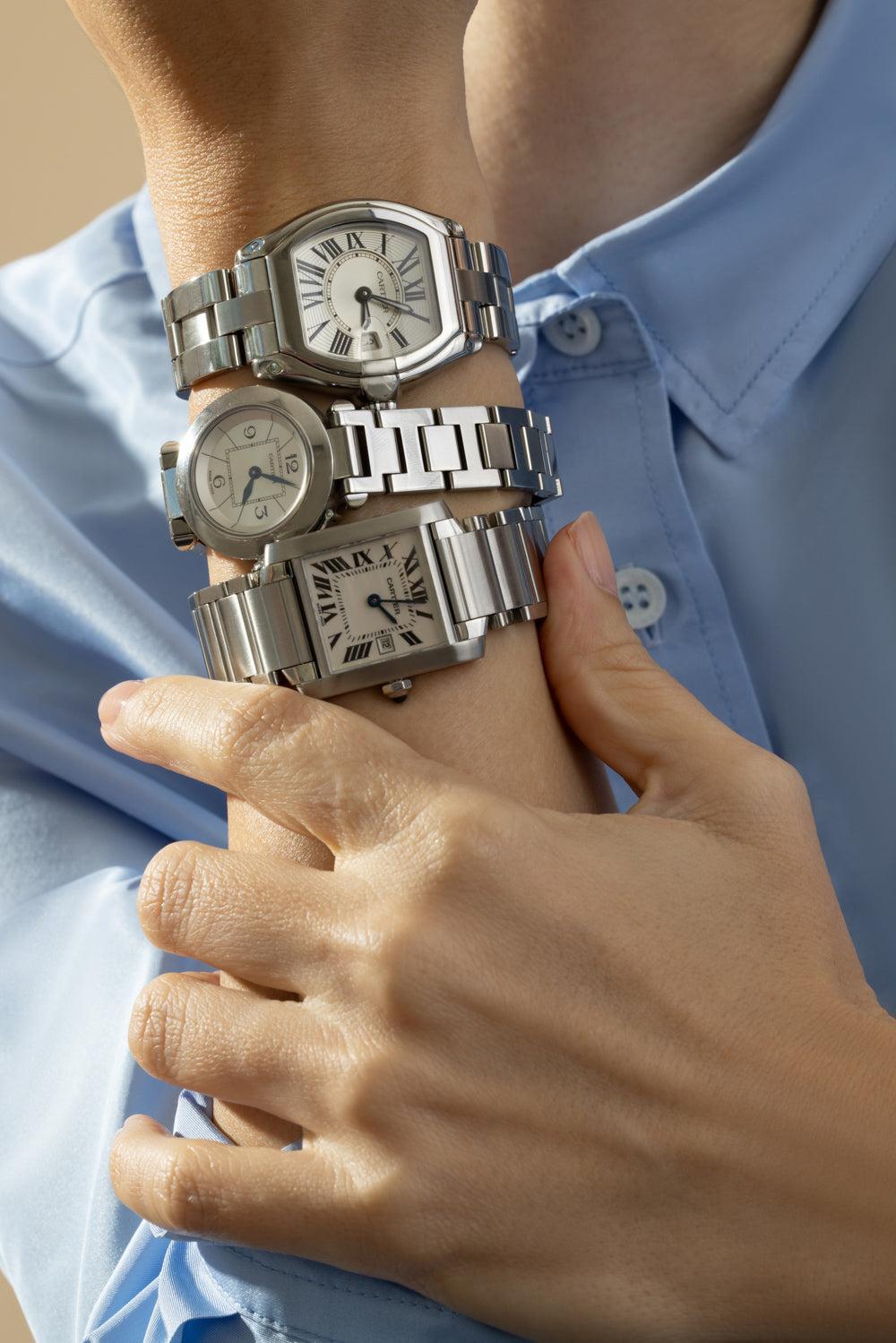 Cartier Roadster Watch-SILVER-37MM-ACCESSORIEWATCHES-MATTHEW BAIN