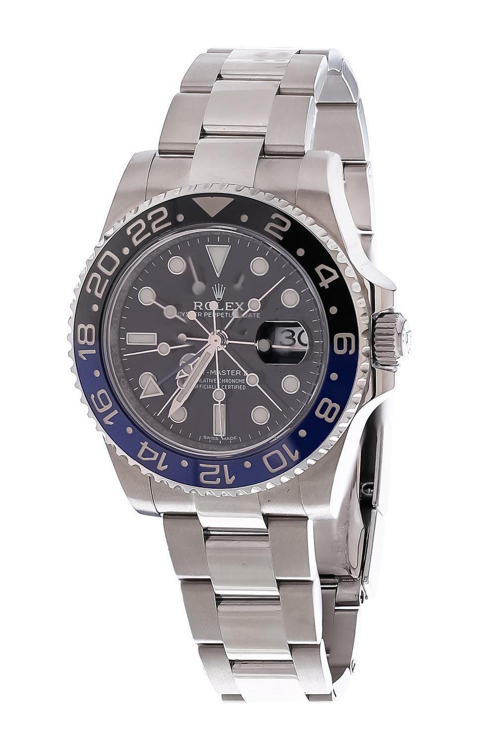 Rolex GMT-Master II Batman Watch-SILVER-40MM-ACCESSORIEWATCHES-MATTHEW BAIN