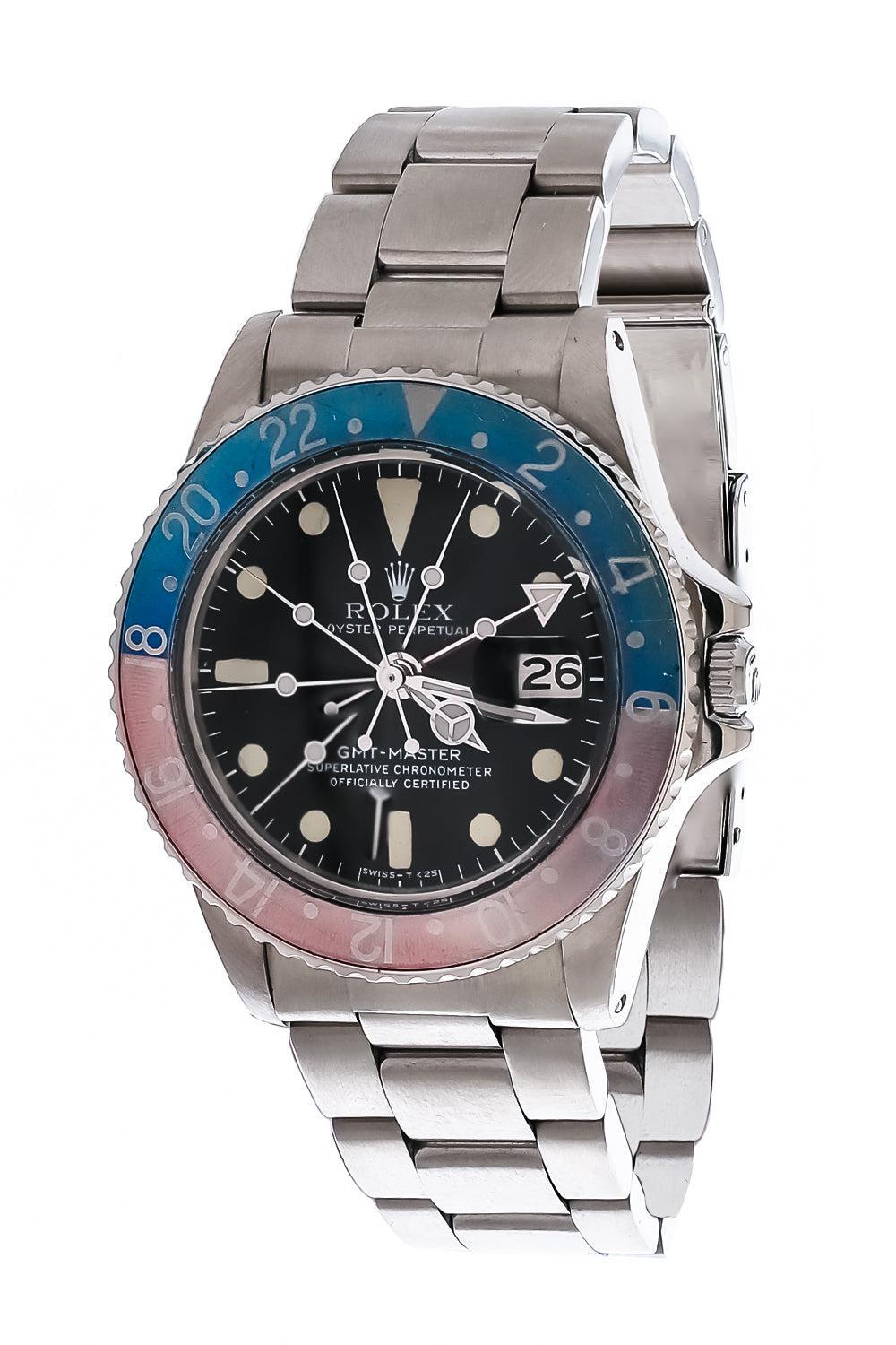 Rolex GMT-Master Pepsi Watch-SILVER-40MM-ACCESSORIEWATCHES-MATTHEW BAIN