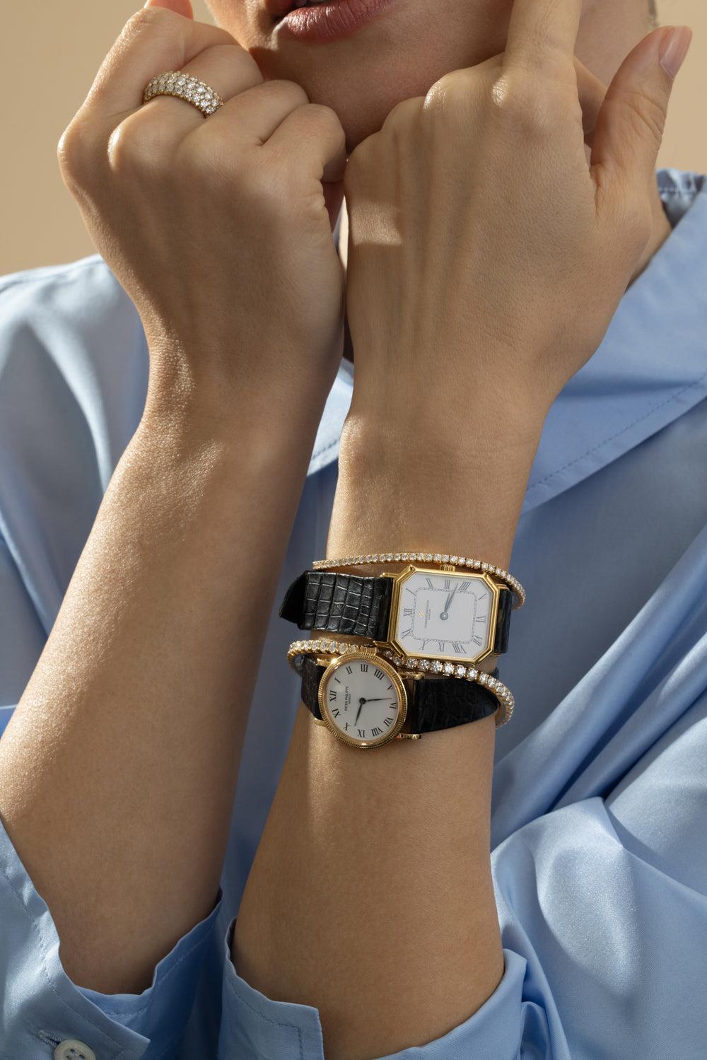 Patek Philippe Calatrava Watch-YELLOW GOLD-25MM-ACCESSORIEWATCHES-MATTHEW BAIN
