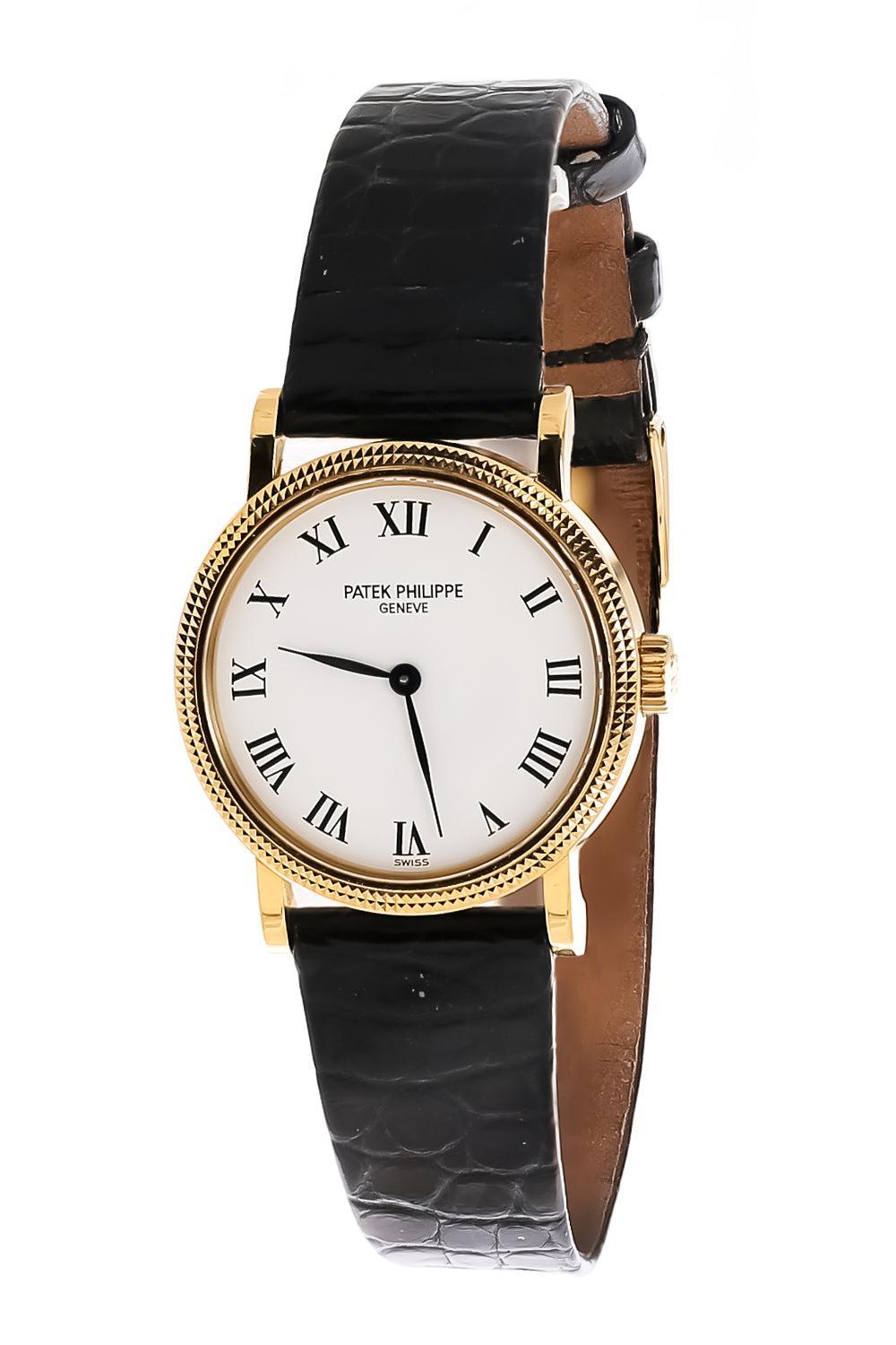 Patek Philippe Calatrava Watch-YELLOW GOLD-25MM-ACCESSORIEWATCHES-MATTHEW BAIN