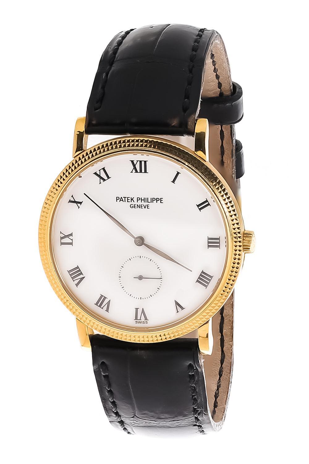 Patek Philippe Calatrava Watch-YELLOW GOLD-33MM-ACCESSORIEWATCHES-MATTHEW BAIN