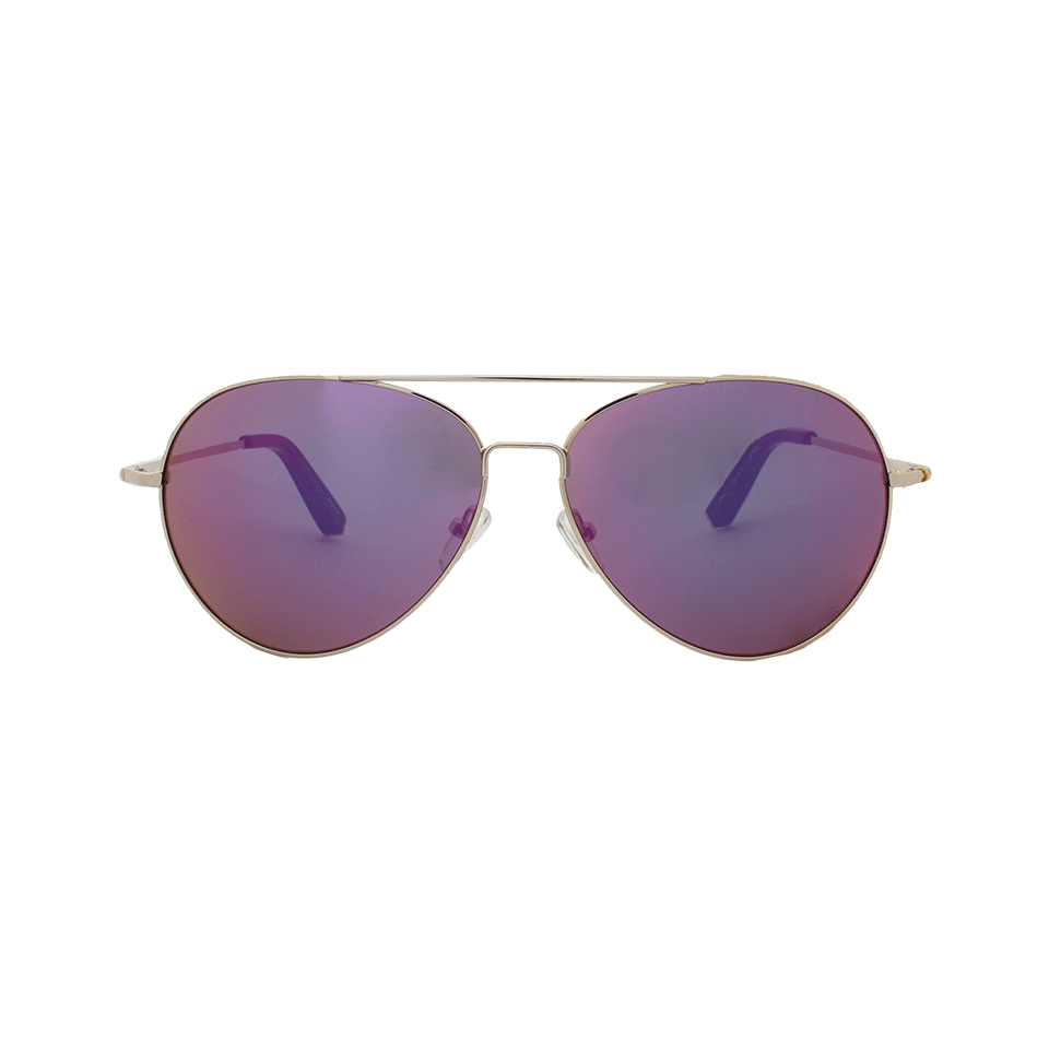MATTHEW WILLIAMSON-Mirrored Aviators-AMETHYST
