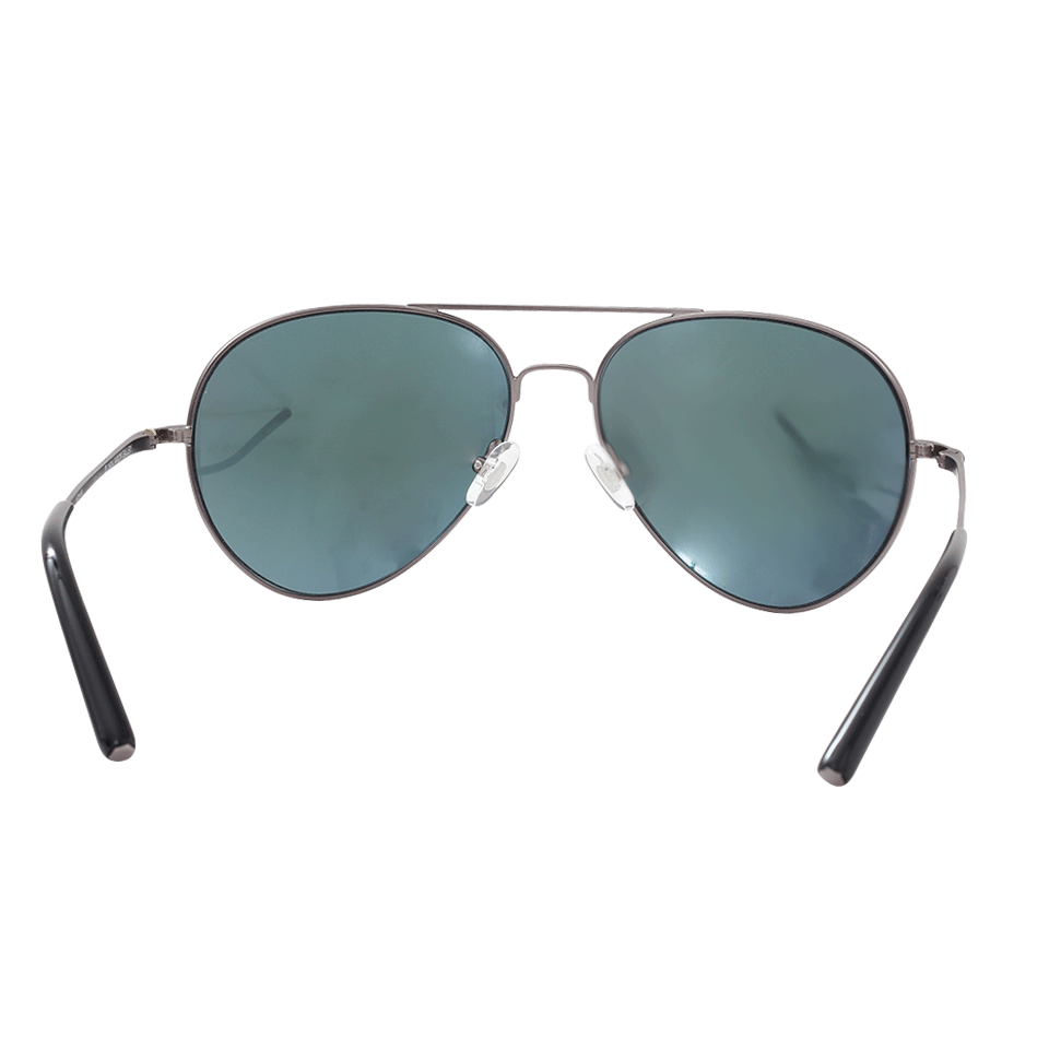 MATTHEW WILLIAMSON-Matte Aviator Sunglasses-GNMTLPNK