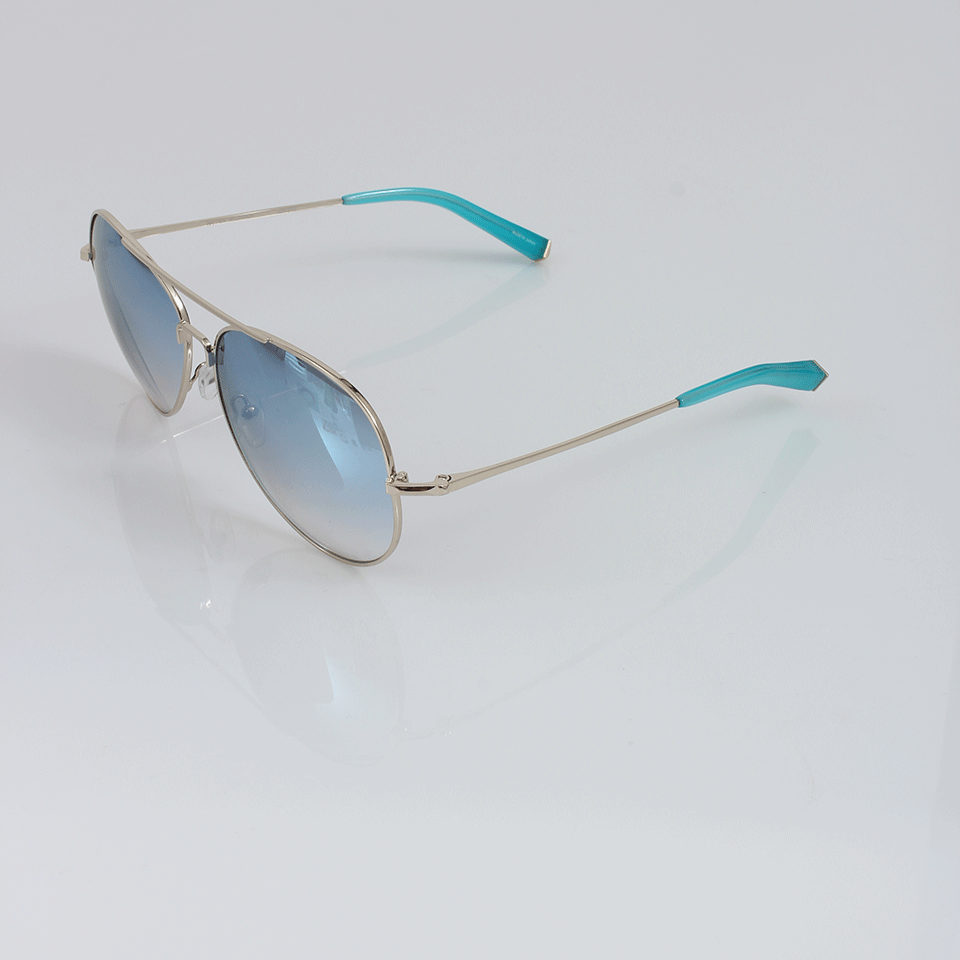 MATTHEW WILLIAMSON-Acetate Mirror Lens Sunglasses-JADE