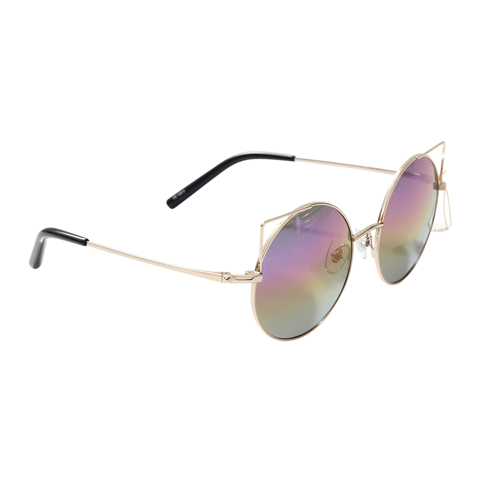 MATTHEW WILLIAMSON-Rainbow Round Sunglasses-RAINBOW