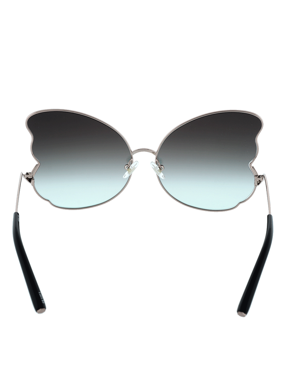 MATTHEW WILLIAMSON-Butterfly Frame Sunglasses-ROSE GOLD
