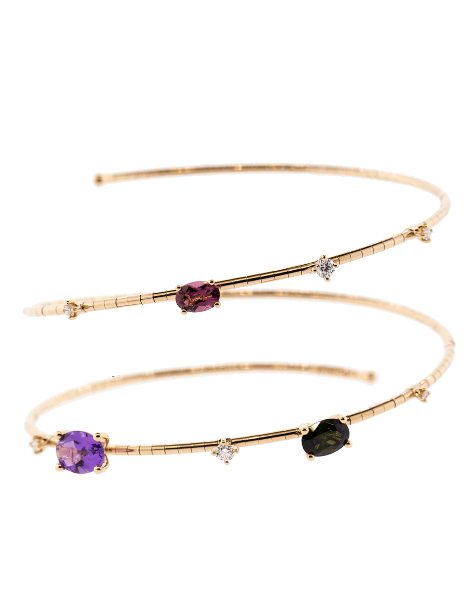 MATTIA CIELO-Rainbow Rugiada Two Wrap Bracelet-ROSE GOLD