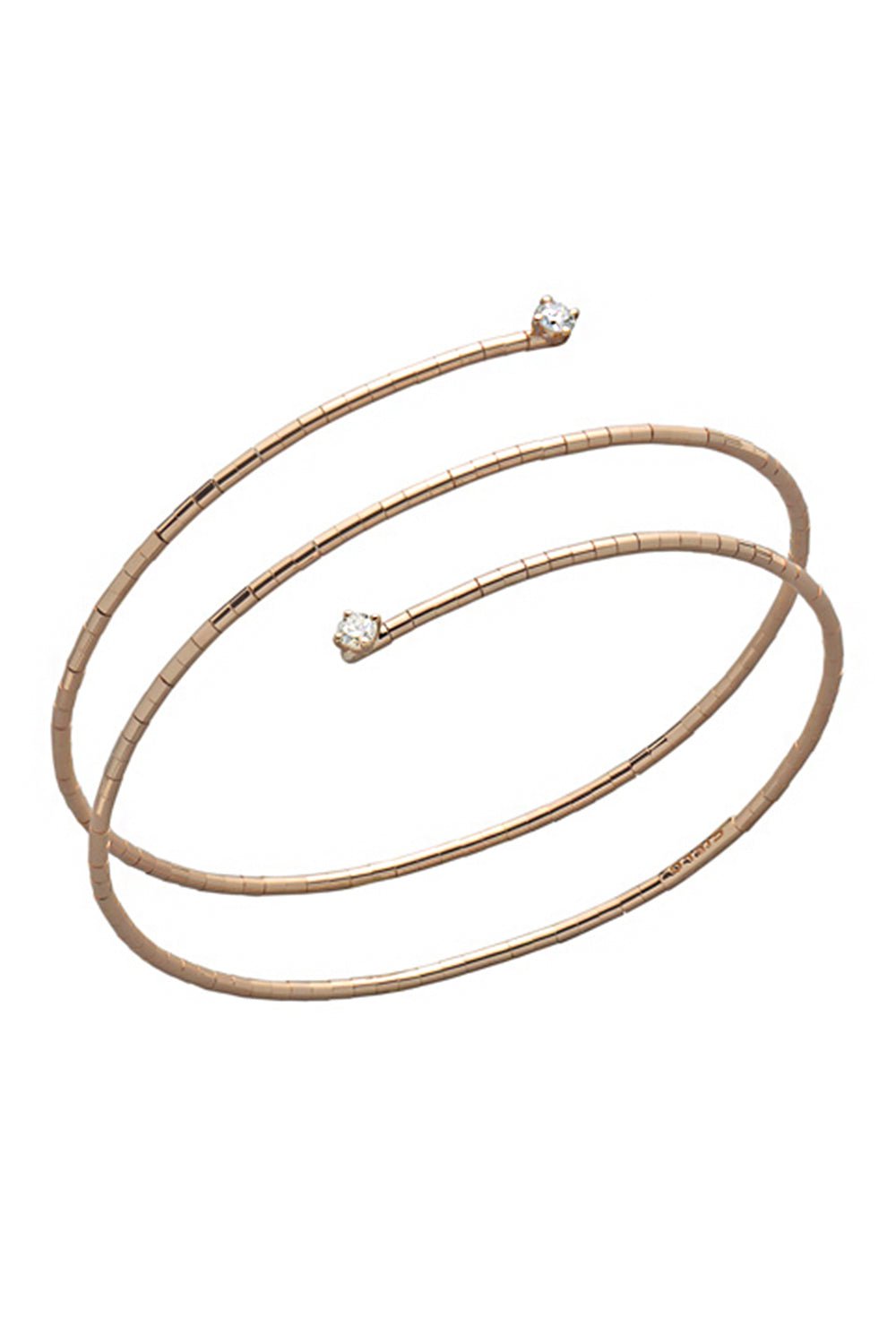 MATTIA CIELO-Rugiada Diamond Triple Wrap Bracelet-ROSE GOLD