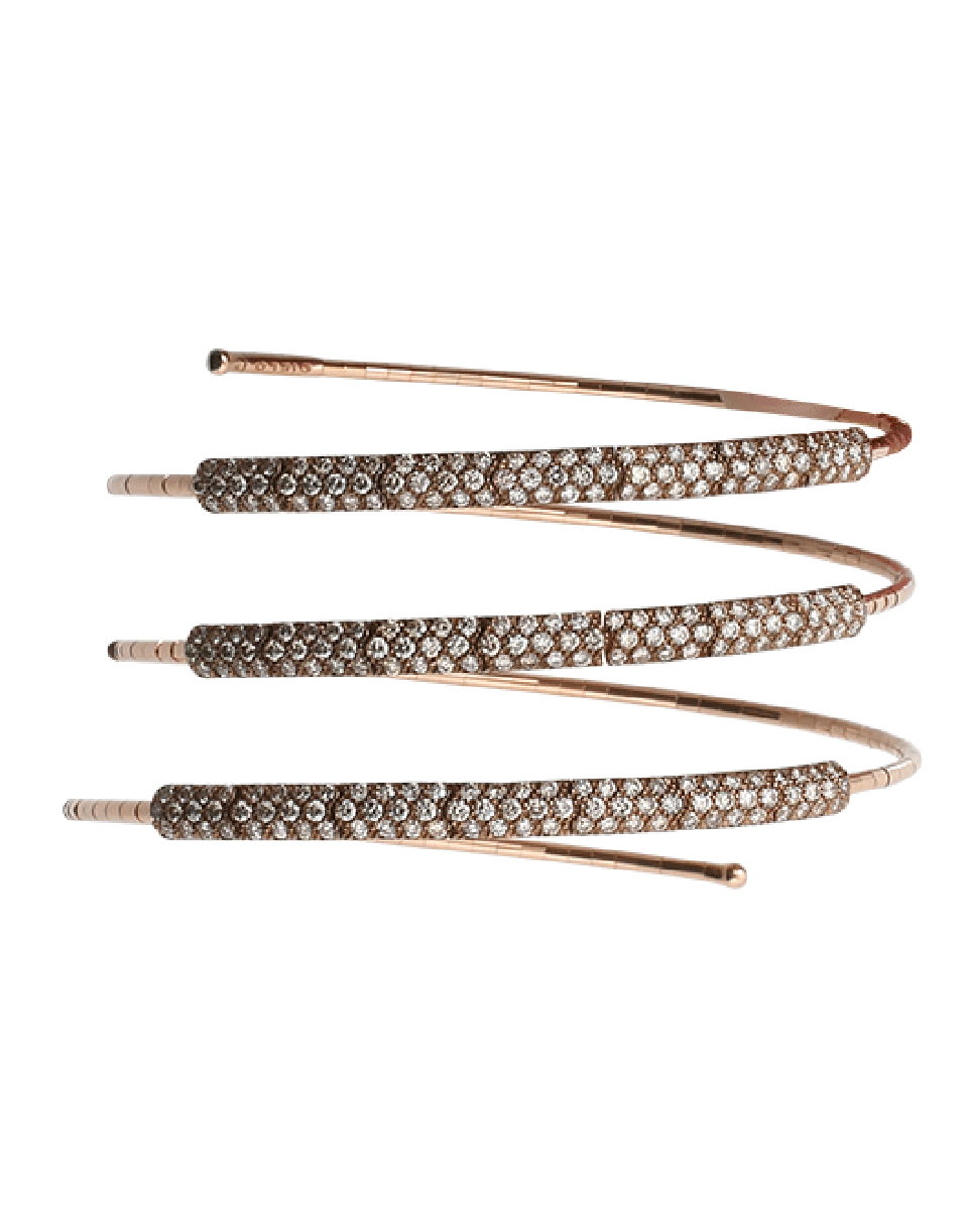 MATTIA CIELO-Rugiada Three-Circle Wrap Bracelet-ROSE GOLD