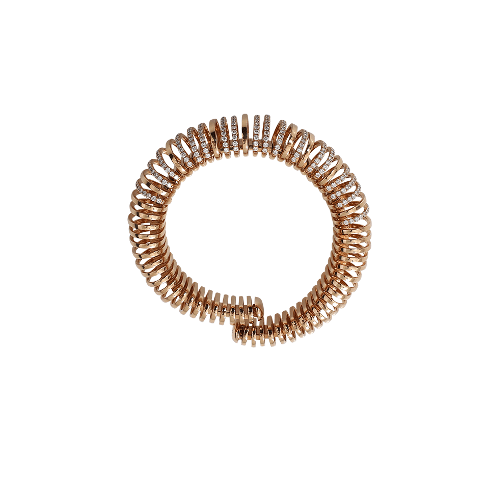 MATTIA CIELO-Pavone Diamond Pave Cuff-ROSE GOLD