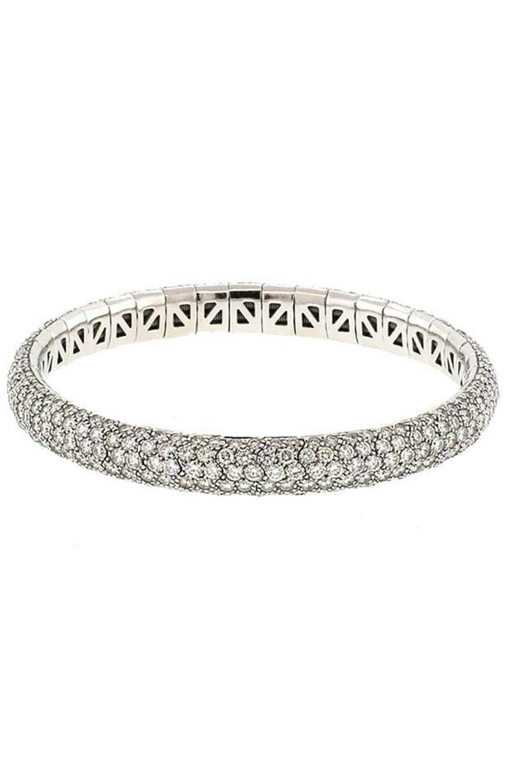 MATTIA CIELO-Universo Diamond Pave Bracelet-WHITE GOLD