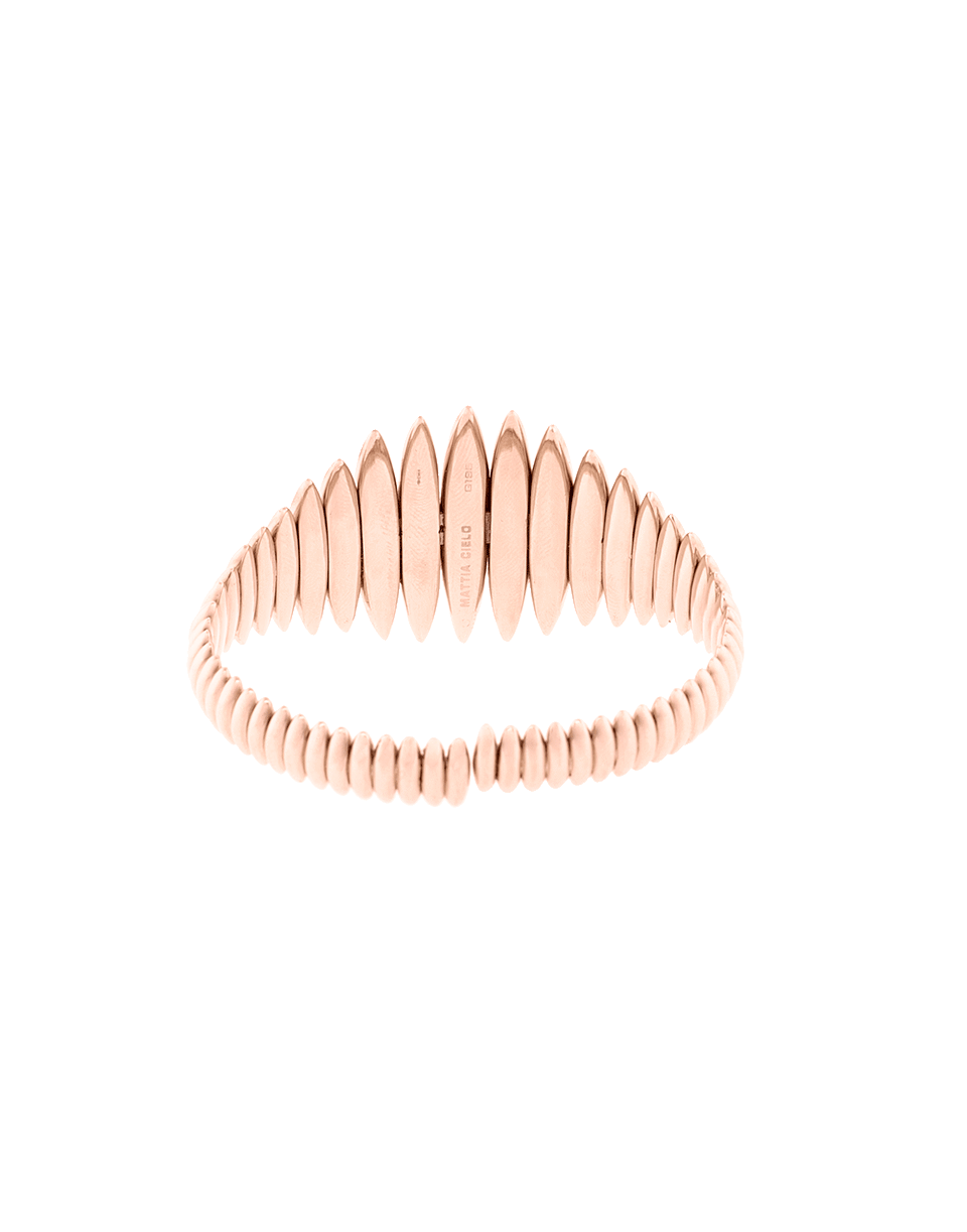 MATTIA CIELO-Ghiaccio Paveline Bracelet-ROSE GOLD