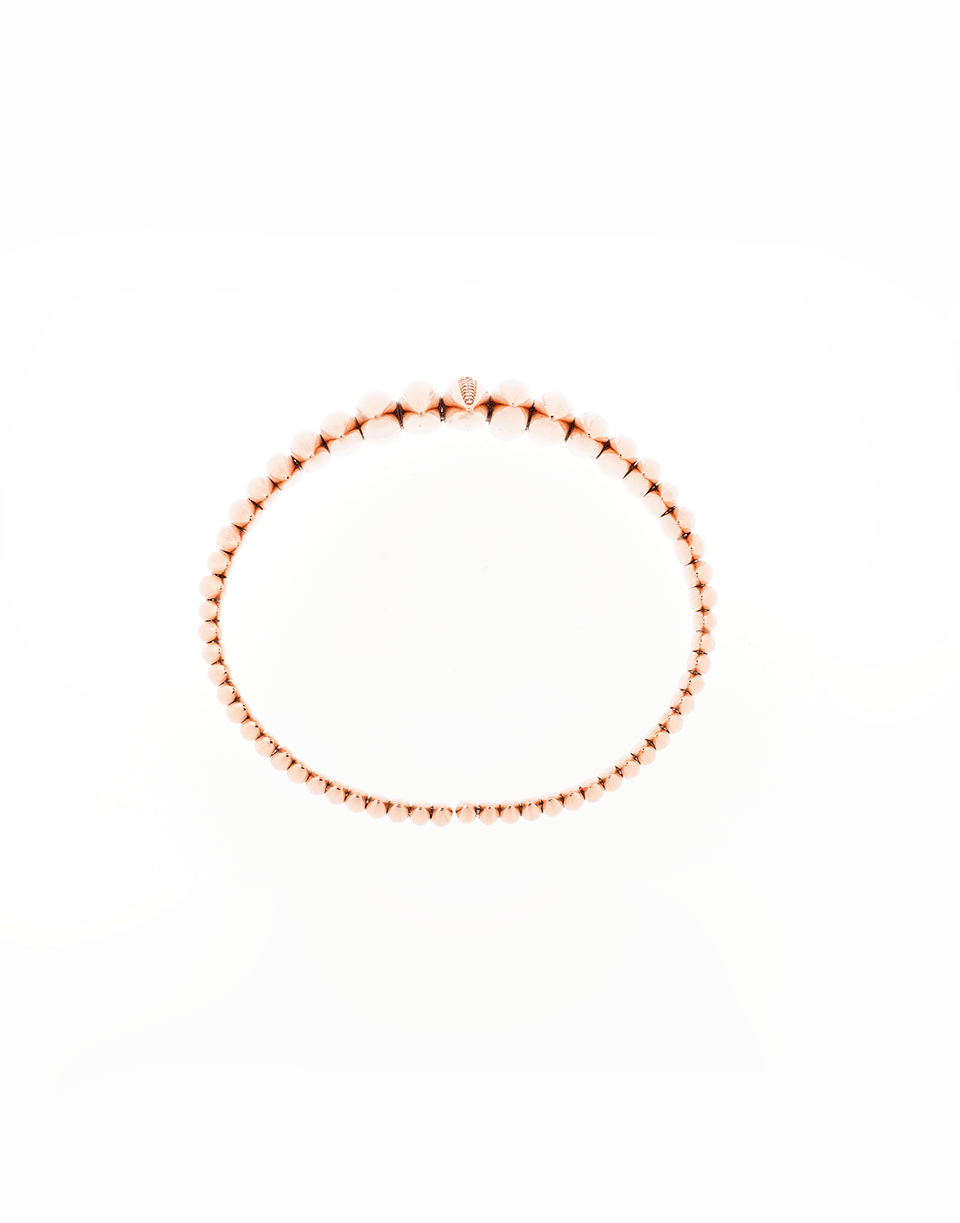 MATTIA CIELO-Ghiaccio Paveline Bracelet-ROSE GOLD