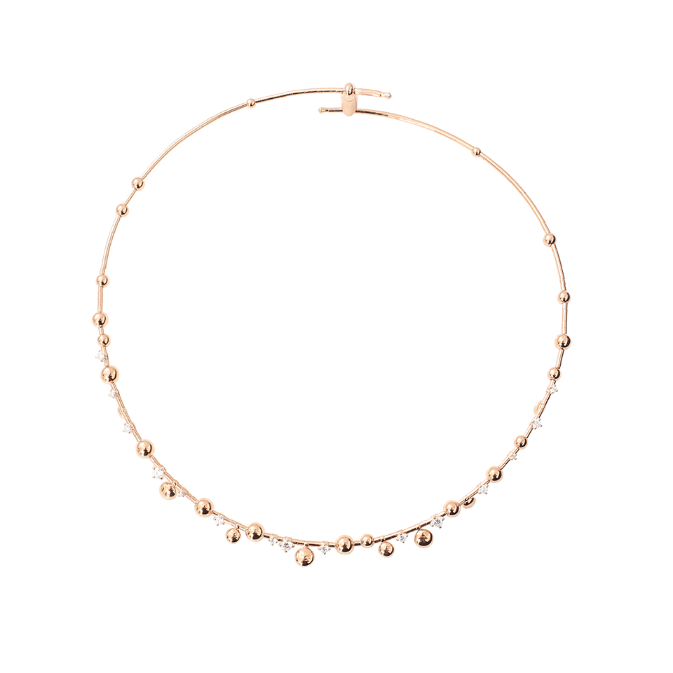 MATTIA CIELO-Rugiada Collar Necklace-ROSE GOLD