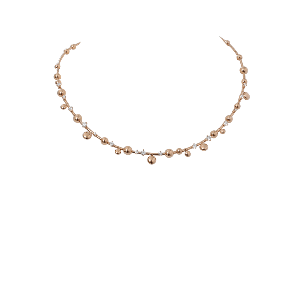 MATTIA CIELO-Rugiada Collar Necklace-ROSE GOLD