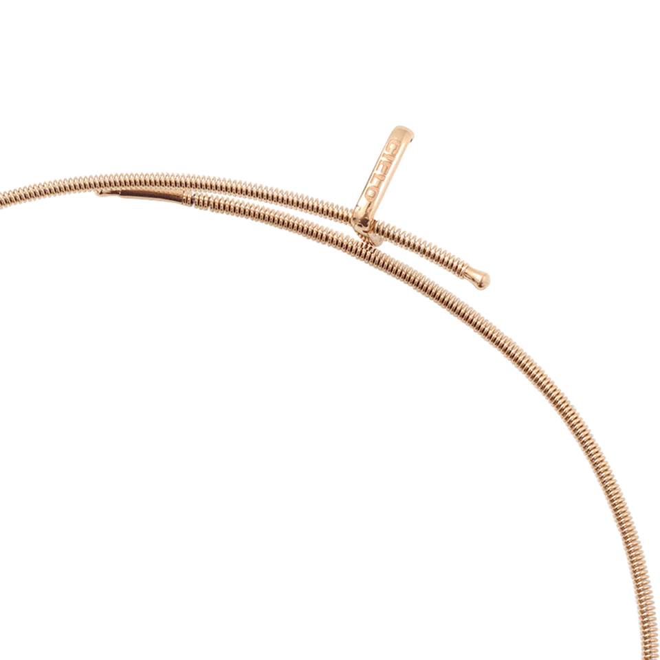 MATTIA CIELO-Rugiada Diamond Collar Necklace-ROSE GOLD