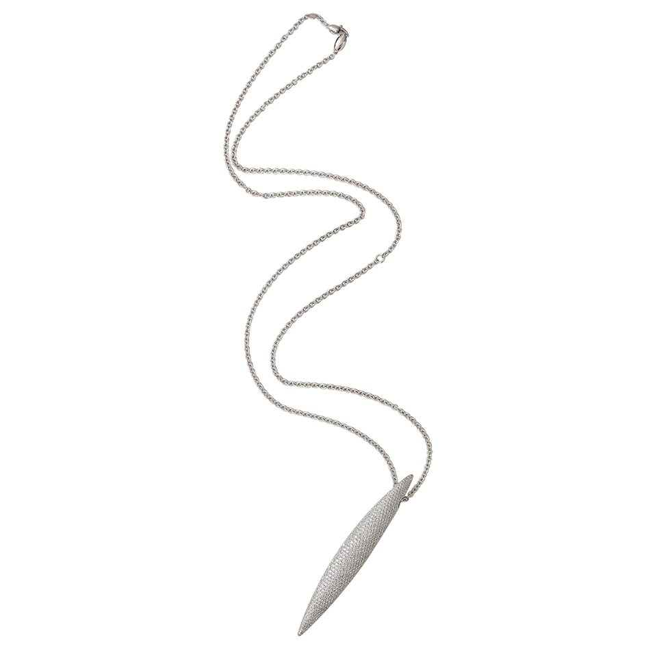 MATTIA CIELO-Ghiaccio Collection Diamond Pendant Necklace-WHITE GOLD