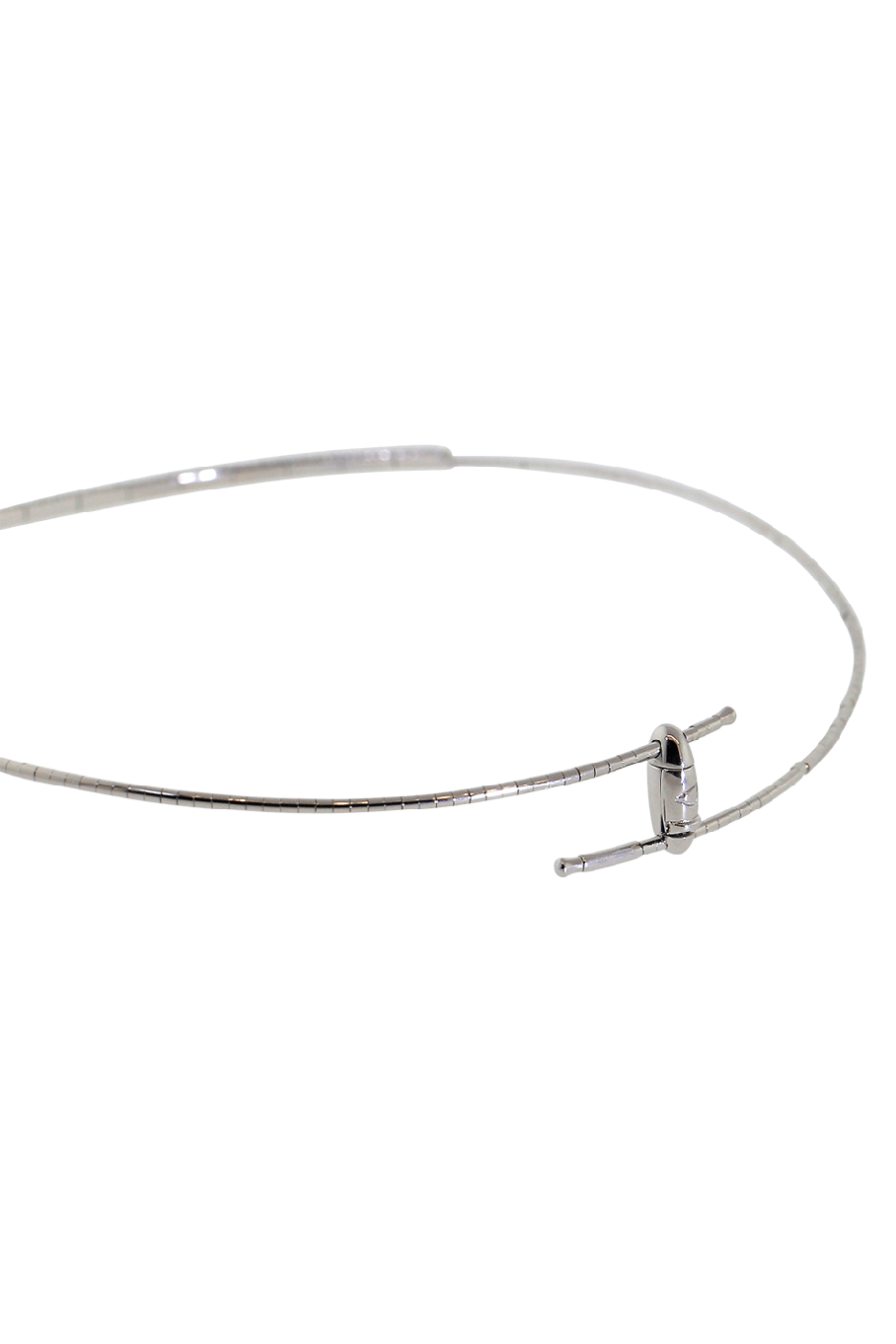 MATTIA CIELO-Rugiada Diamond Pave Collar-WHITE GOLD