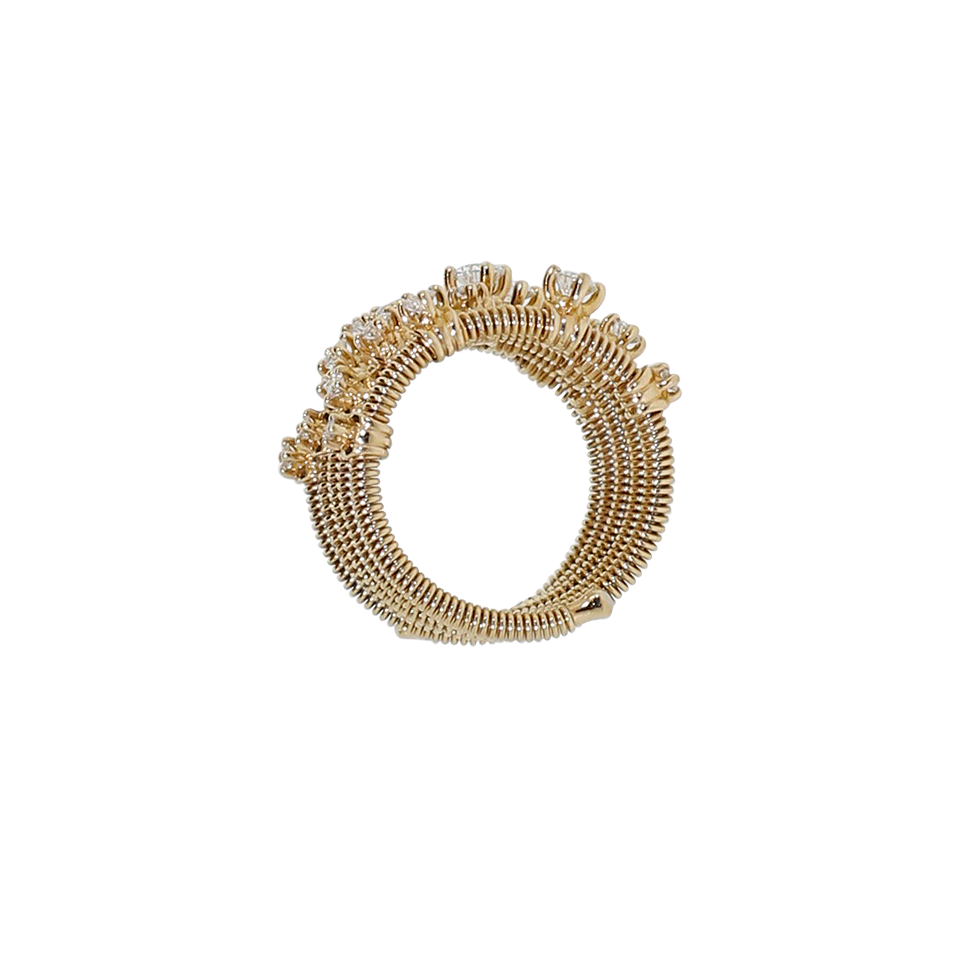 MATTIA CIELO-Rugiada Five-Circle Wrap Diamond Ring-ROSE GOLD