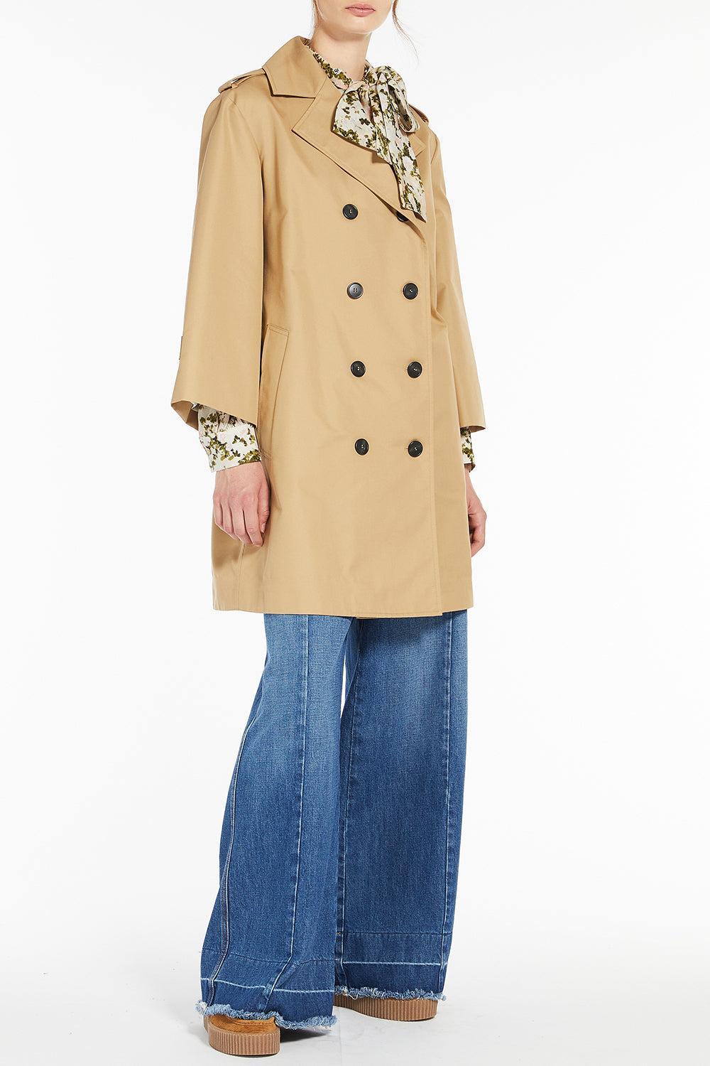 Elodia Trench Coat-BEIGE-4-CLOTHINGCOATTRENCH-MAX MARA