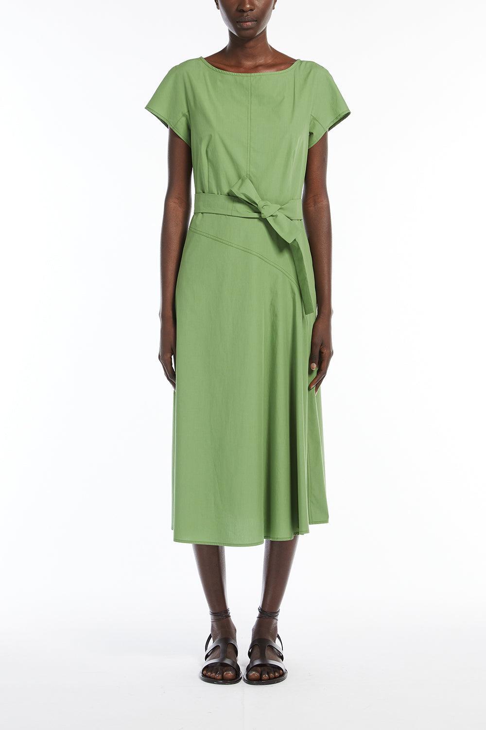 Magma Dress-GREEN-6-CLOTHINGDRESSCASUAL-MAX MARA