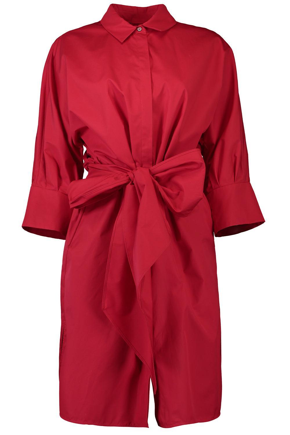 Tabata Dress-RED-2-CLOTHINGDRESSCASUAL-MAX MARA