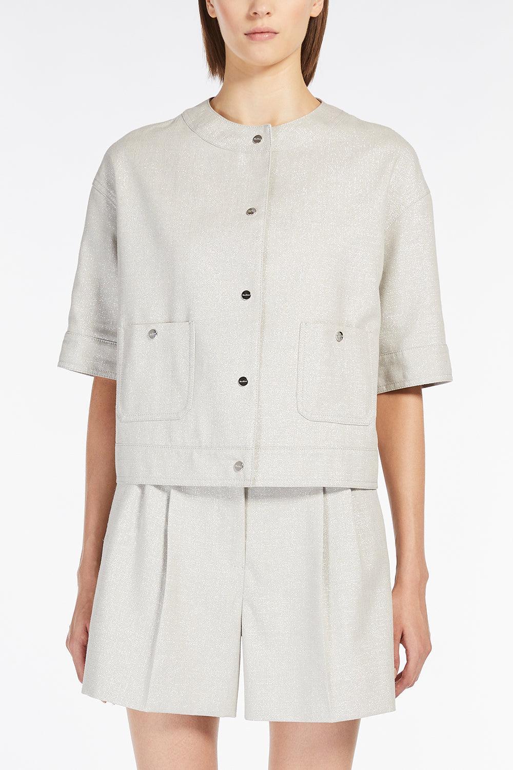 Agile Jacket-SILVER-4-CLOTHINGJACKETCASUAL-MAX MARA
