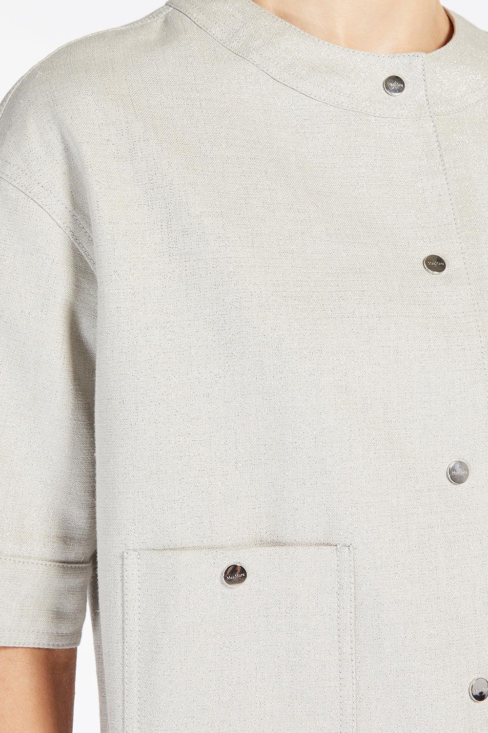 Agile Jacket-SILVER-4-CLOTHINGJACKETCASUAL-MAX MARA