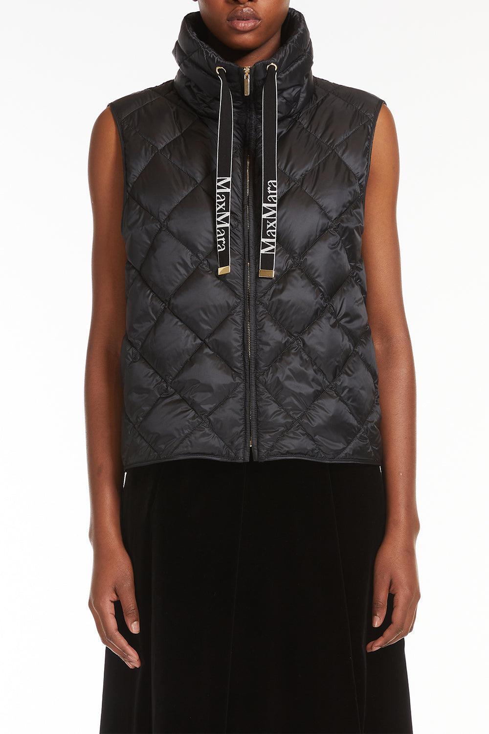 Tregic Quilted Puffer Vest-CAMEL-4-CLOTHINGJACKETVESTS-MAX MARA