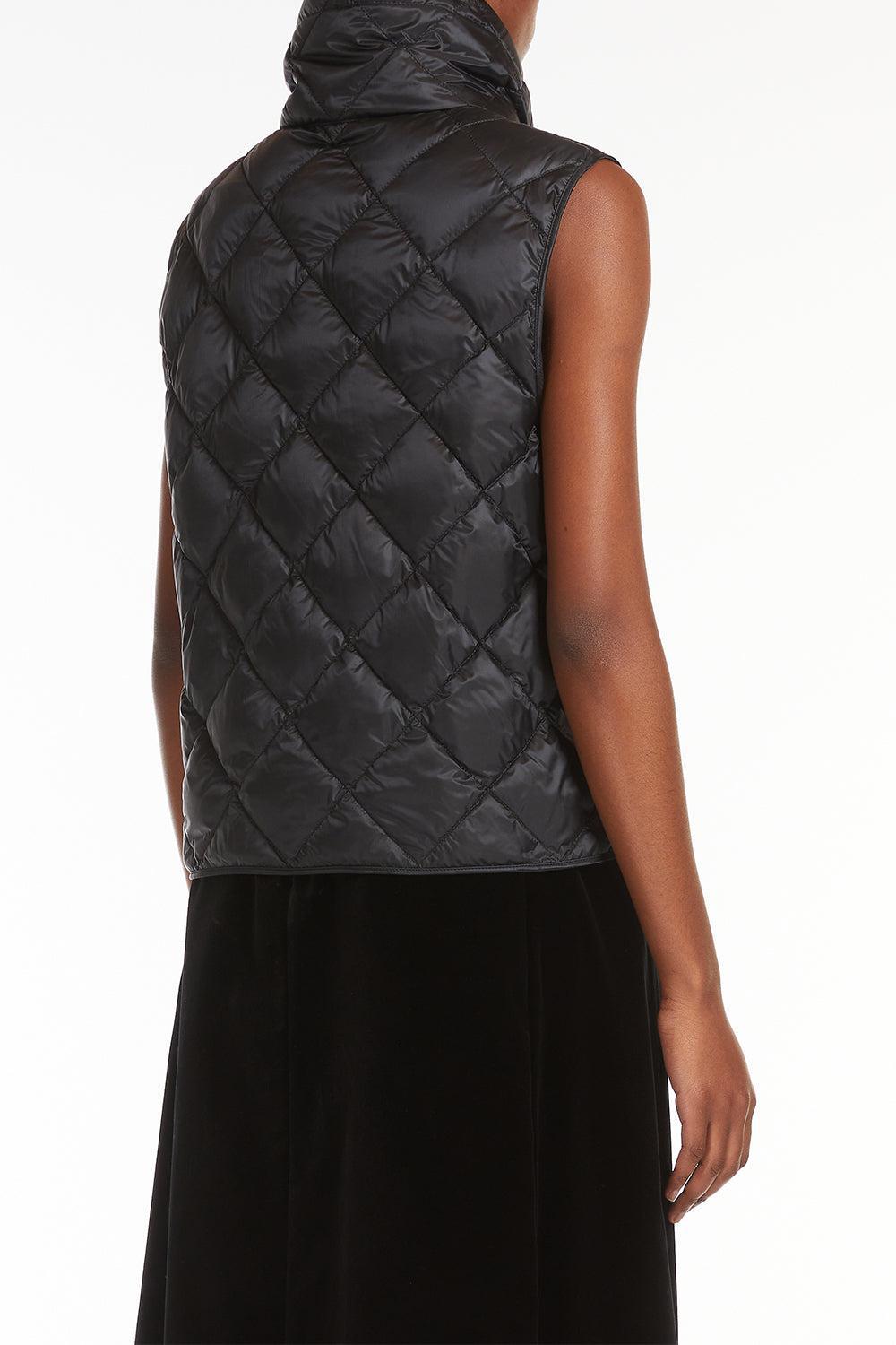 Tregic Quilted Puffer Vest-CAMEL-4-CLOTHINGJACKETVESTS-MAX MARA