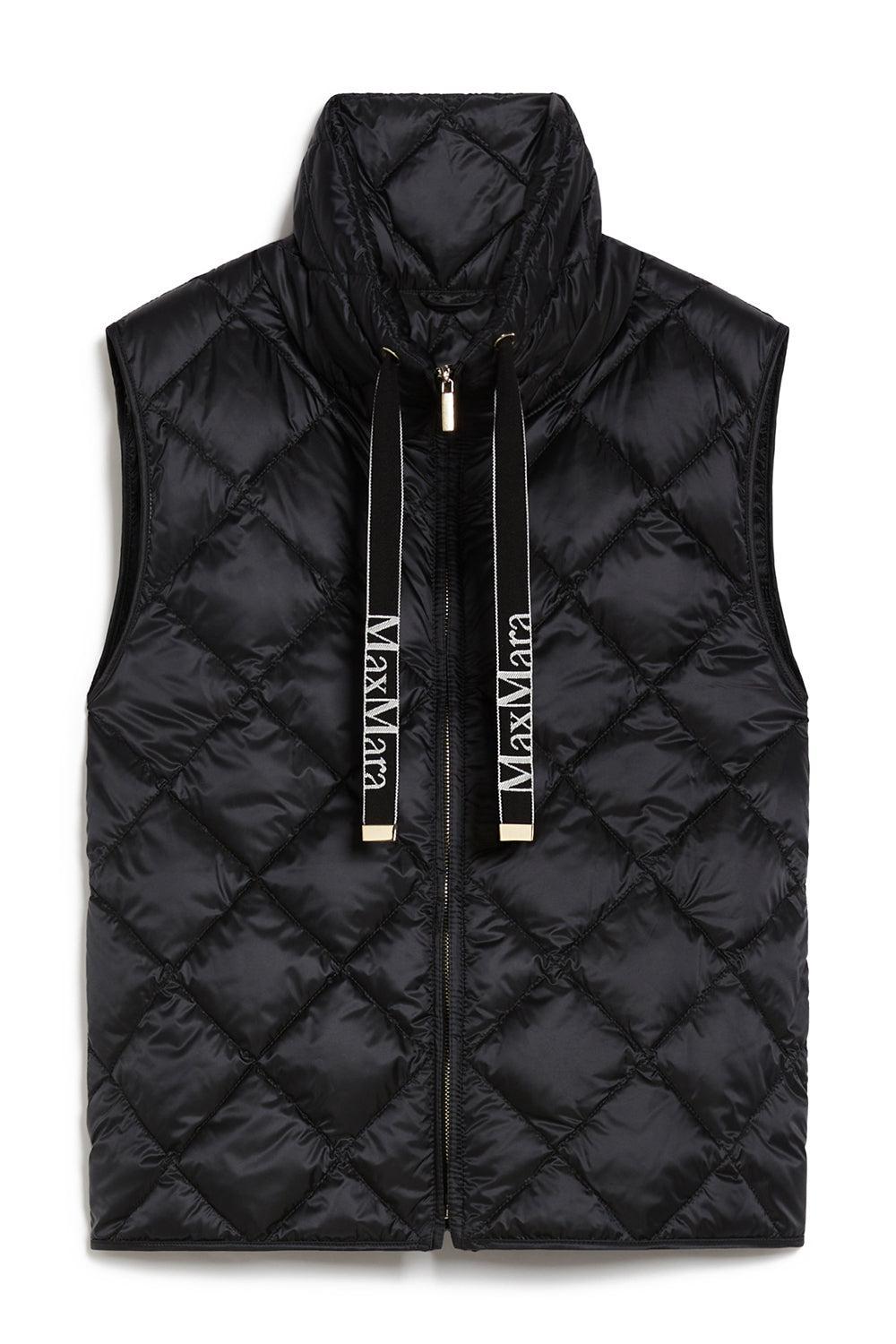 Tregic Quilted Puffer Vest-CAMEL-4-CLOTHINGJACKETVESTS-MAX MARA