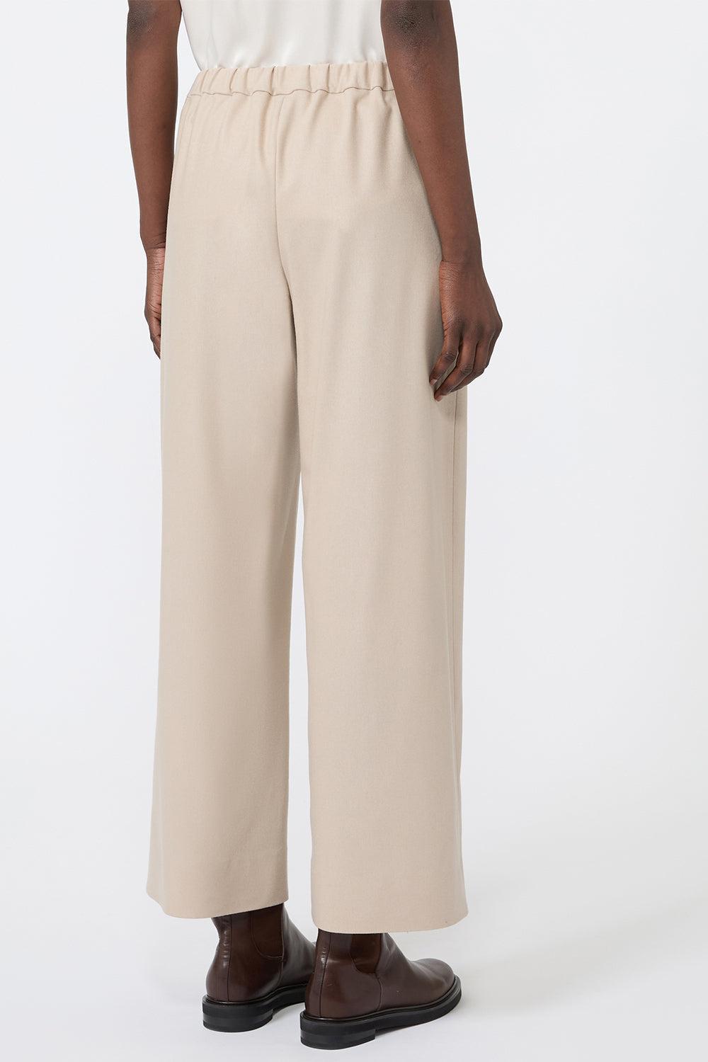 Drawstring Pant-CREAM-2-CLOTHINGPANTCROPPED-MAX MARA