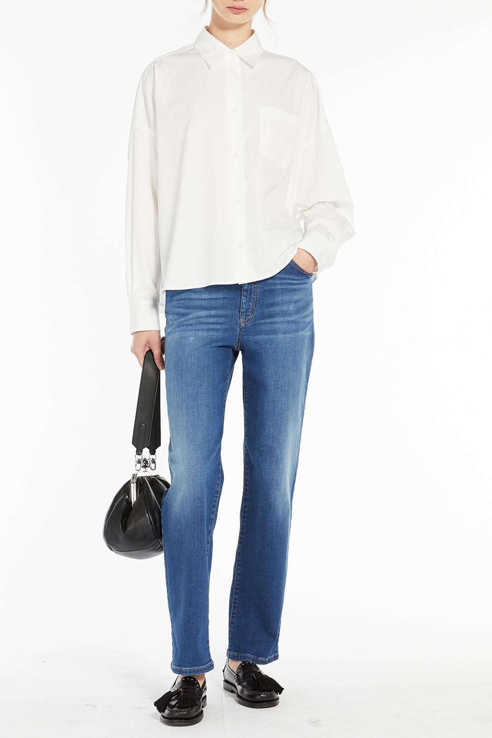 Ortisei Pant-NAVY MD-4-CLOTHINGPANTDENIM-MAX MARA
