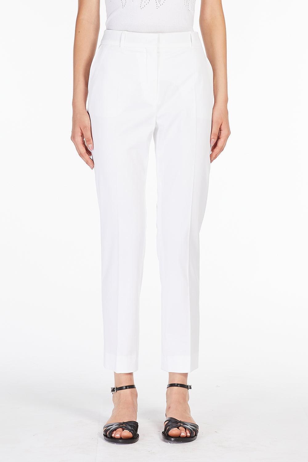 David Trouser-WHITE-4-CLOTHINGPANTSLIM FIT-MAX MARA