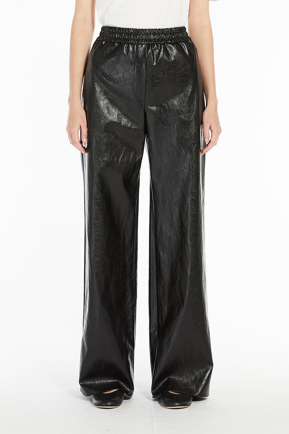 Plutone Trousers-BLACK-6-CLOTHINGPANTWIDE LEG-MAX MARA