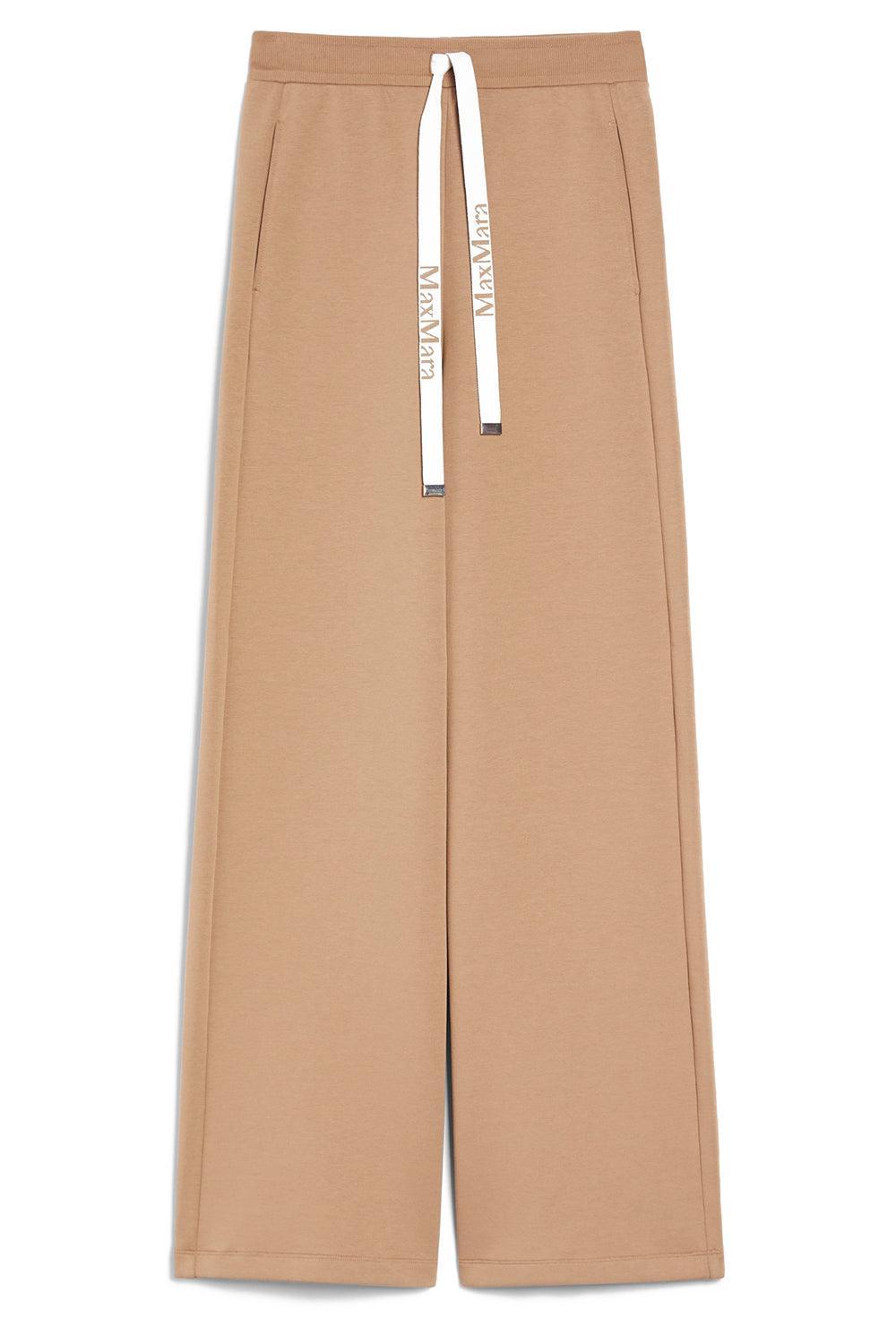Bali Trouser - Camel-CAMEL-XS-CLOTHINGPANTWIDE LEG-MAX MARA