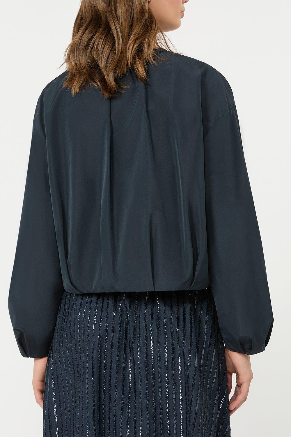 Zip Up Jacket-BLUE-2-CLOTHINGTOPKNITS-MAX MARA